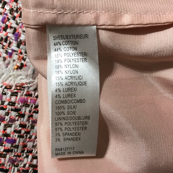 Mack & James Badgley Mischka Tweed Dress 2 - Picture 9 of 10